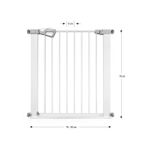 76-83 cm. Metaliniai varteliai Milly Mally Guardy